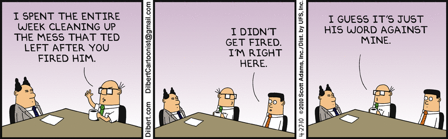 Dilbert Cartoon
